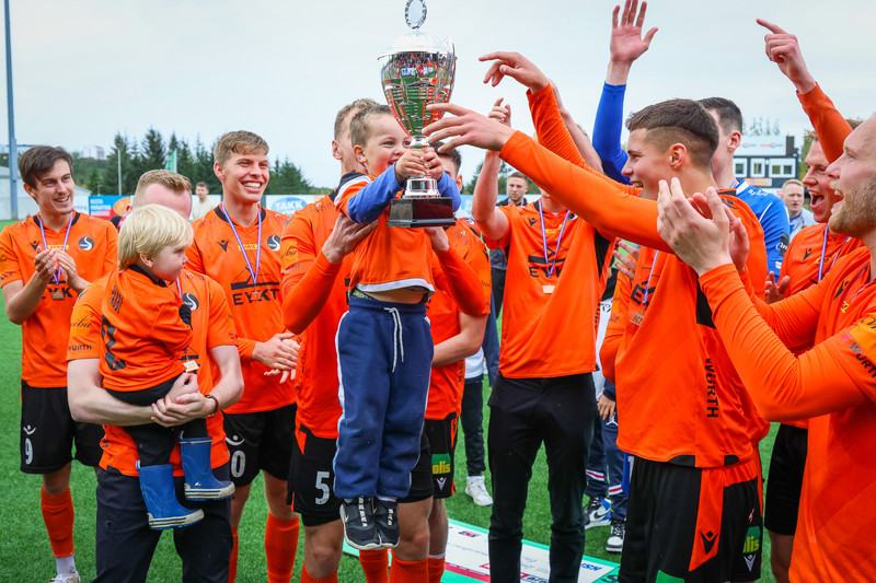 Myndaveisla: Fylkir vann Lengjudeild karla