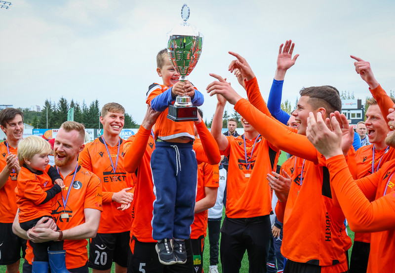 Myndaveisla: Fylkir vann Lengjudeild karla
