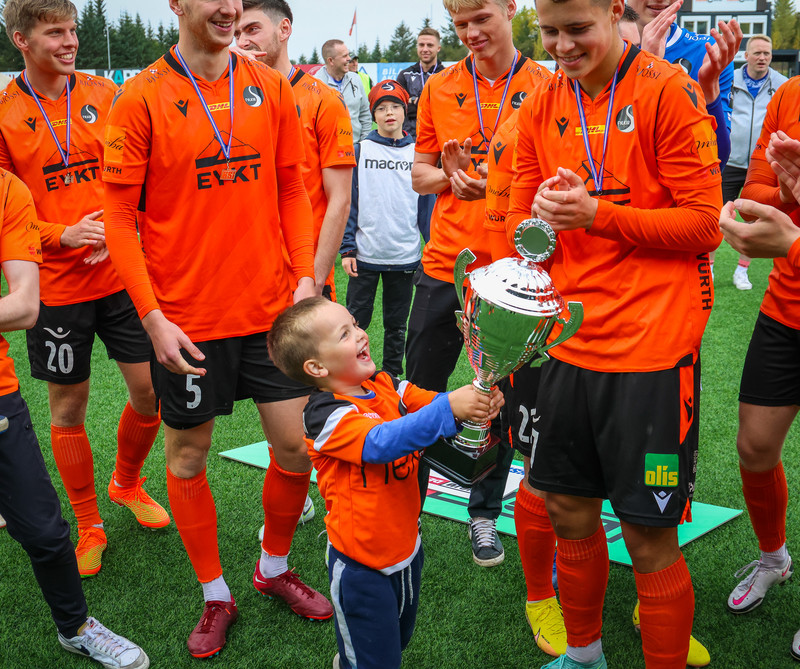 Myndaveisla: Fylkir vann Lengjudeild karla