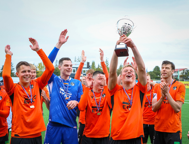 Myndaveisla: Fylkir vann Lengjudeild karla