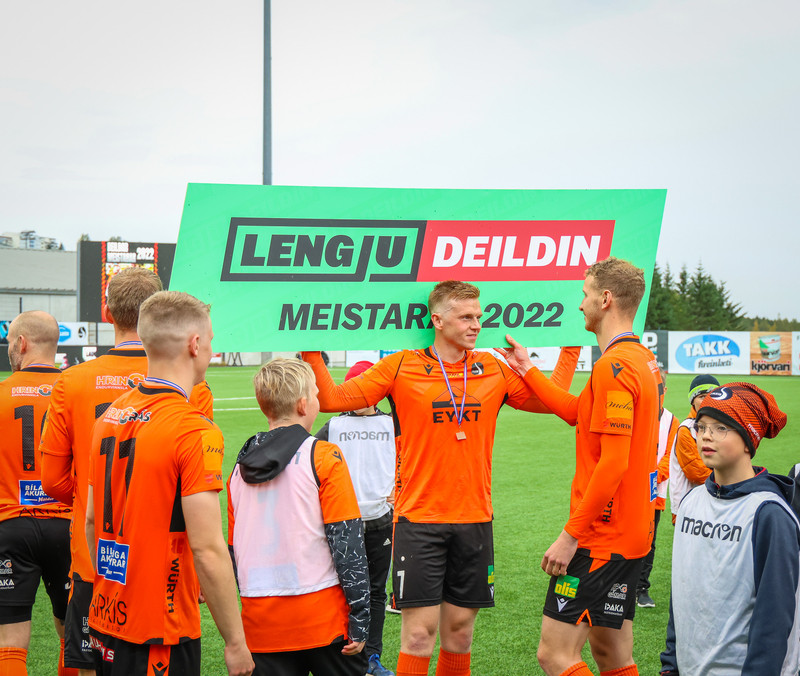 Myndaveisla: Fylkir vann Lengjudeild karla