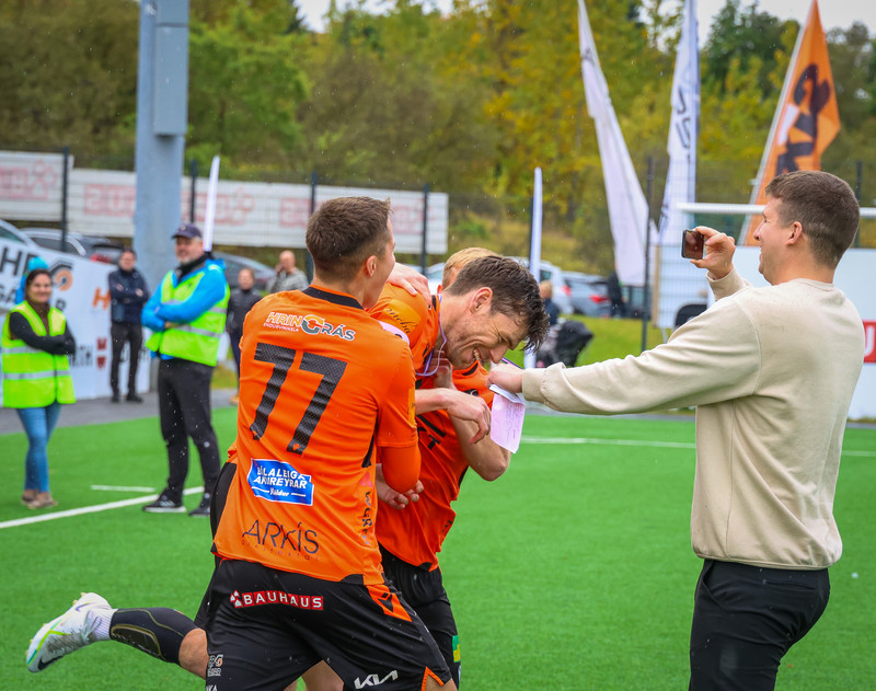 Myndaveisla: Fylkir vann Lengjudeild karla