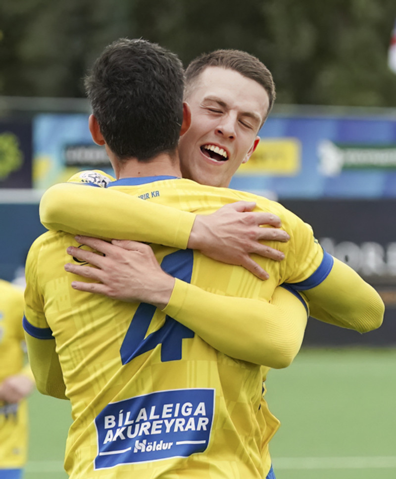 Myndaveisla: KA vann Breiðablik
