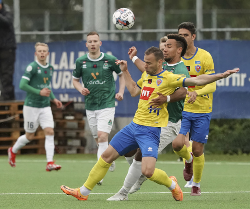 Myndaveisla: KA vann Breiðablik