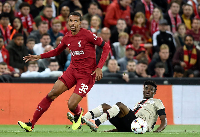 Matip og Kudus í baráttunni í kvöld.