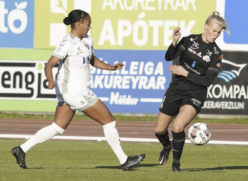 Myndaveisla: Þór/KA og ÍBV gerðu jafntefli í fyrrakvöld