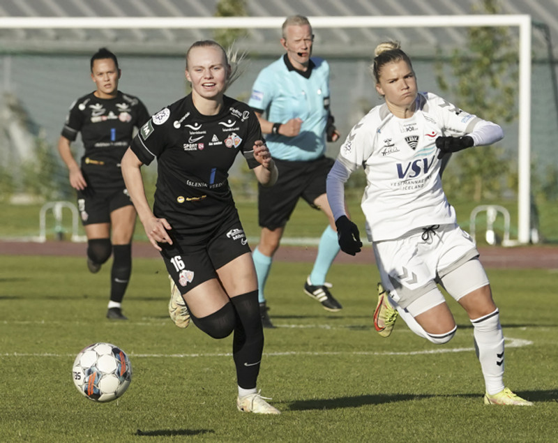 Myndaveisla: Þór/KA og ÍBV gerðu jafntefli í fyrrakvöld