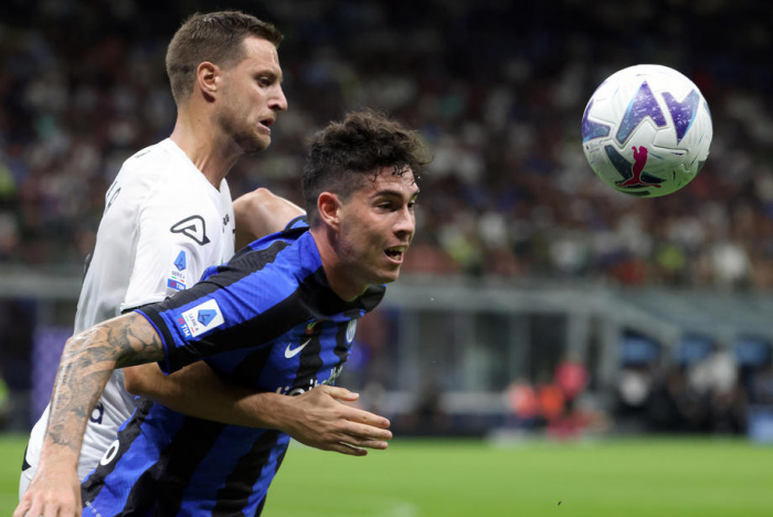 Alessandro Bastoni í leik með Inter