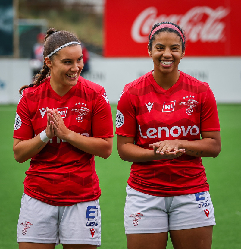 Myndaveisla: Naumt tap hjá Val gegn Slavia Prag