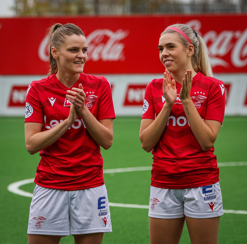 Myndaveisla: Naumt tap hjá Val gegn Slavia Prag