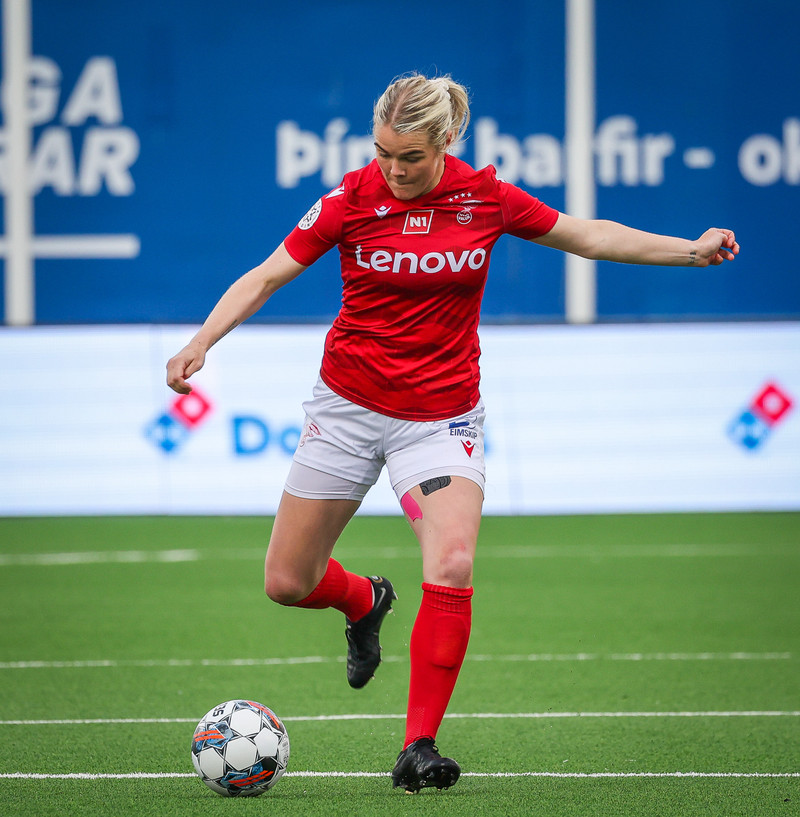 Myndaveisla: Naumt tap hjá Val gegn Slavia Prag