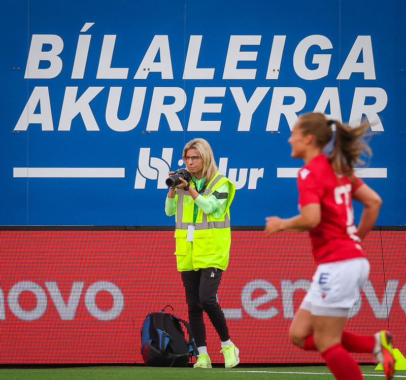 Myndaveisla: Naumt tap hjá Val gegn Slavia Prag