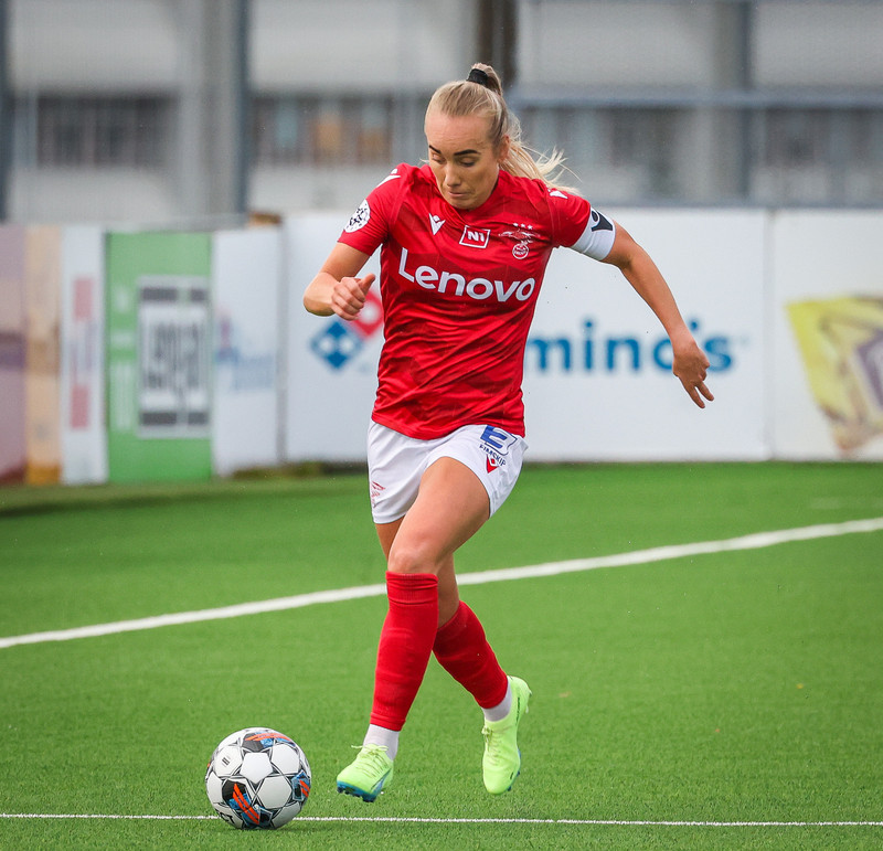 Myndaveisla: Naumt tap hjá Val gegn Slavia Prag