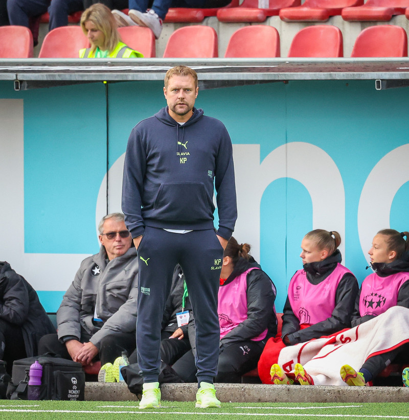 Myndaveisla: Naumt tap hjá Val gegn Slavia Prag