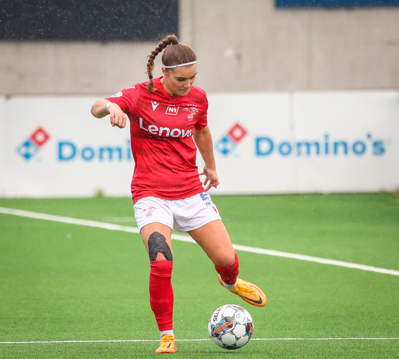 Myndaveisla: Naumt tap hjá Val gegn Slavia Prag