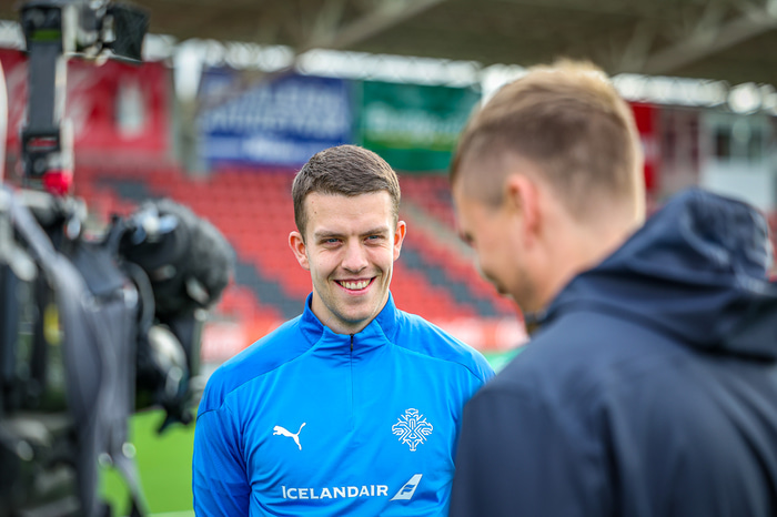 Sveinn Margeir er fullur sjálfstrausts