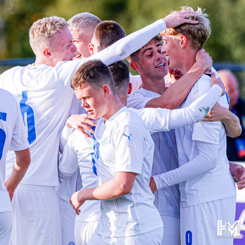 Myndaveisla: U19 vann Noreg í vikunni