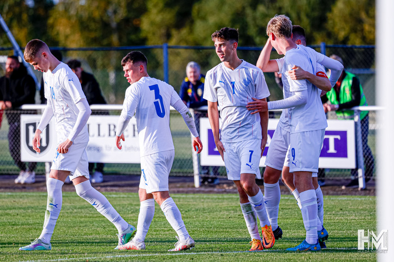 Myndaveisla: U19 vann Noreg í vikunni