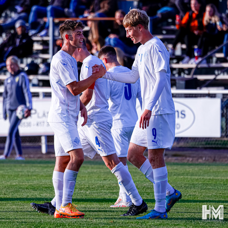 Myndaveisla: U19 vann Noreg í vikunni