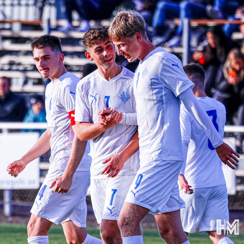 Myndaveisla: U19 vann Noreg í vikunni