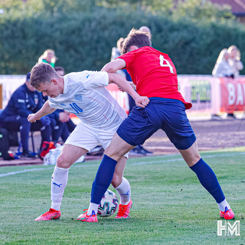 Myndaveisla: U19 vann Noreg í vikunni
