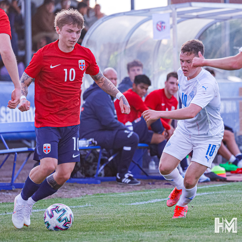 Myndaveisla: U19 vann Noreg í vikunni