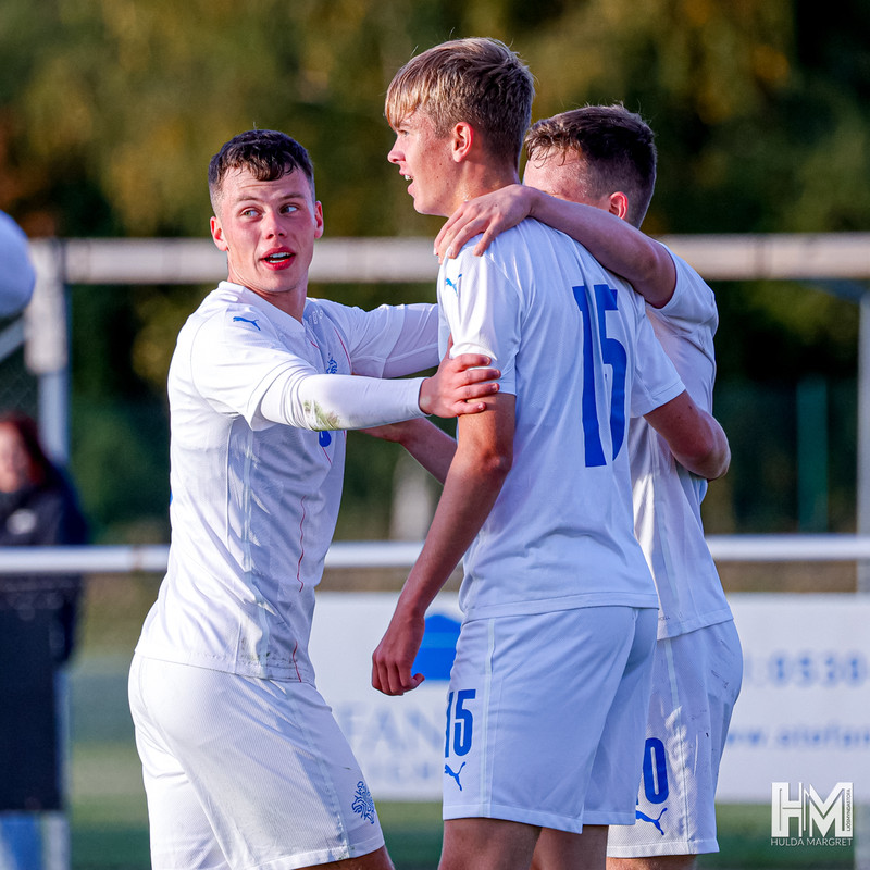 Myndaveisla: U19 vann Noreg í vikunni