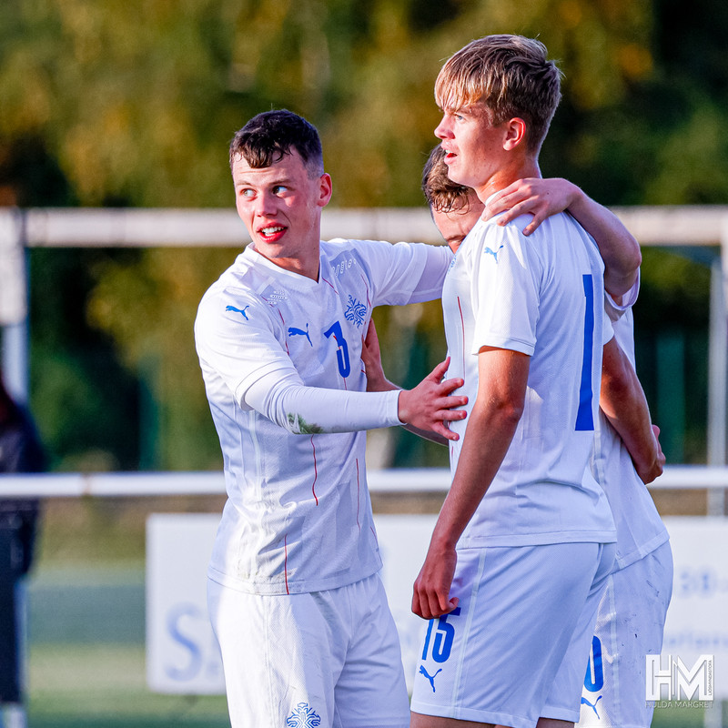 Myndaveisla: U19 vann Noreg í vikunni