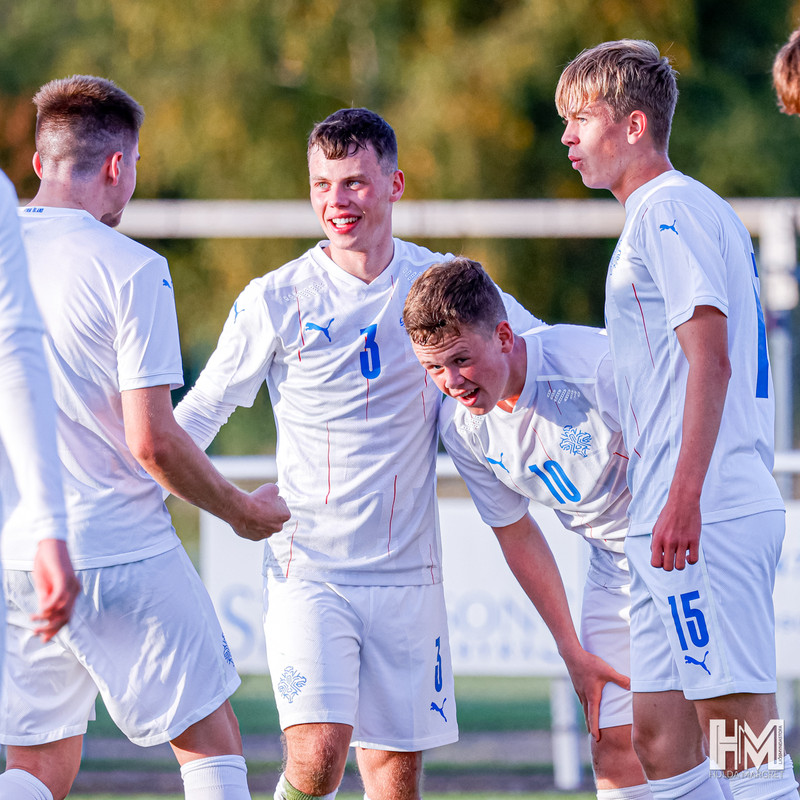 Myndaveisla: U19 vann Noreg í vikunni