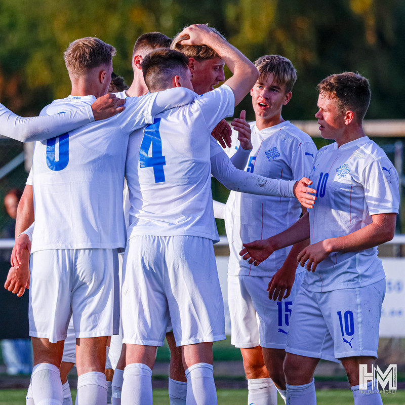 Myndaveisla: U19 vann Noreg í vikunni
