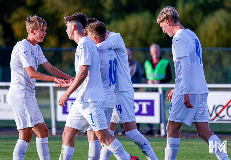 Myndaveisla: U19 vann Noreg í vikunni