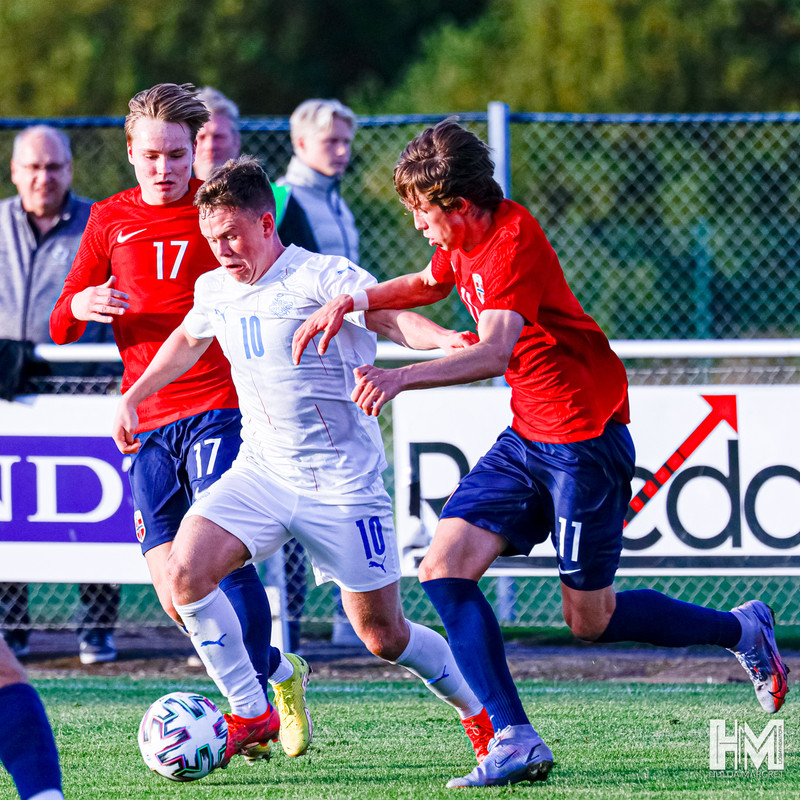 Myndaveisla: U19 vann Noreg í vikunni