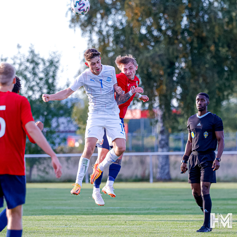 Myndaveisla: U19 vann Noreg í vikunni