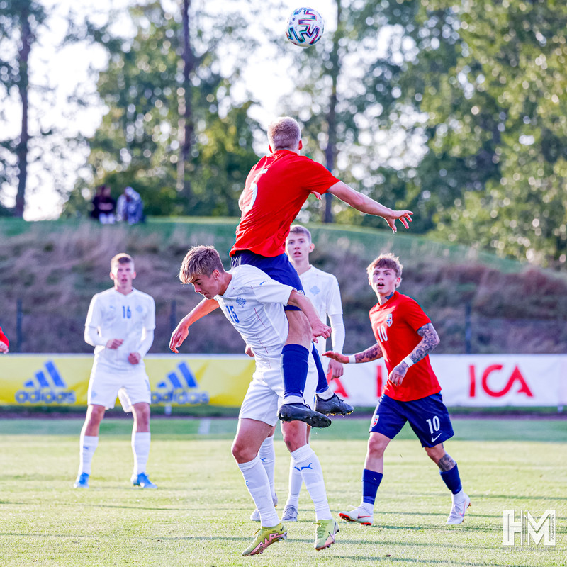Myndaveisla: U19 vann Noreg í vikunni