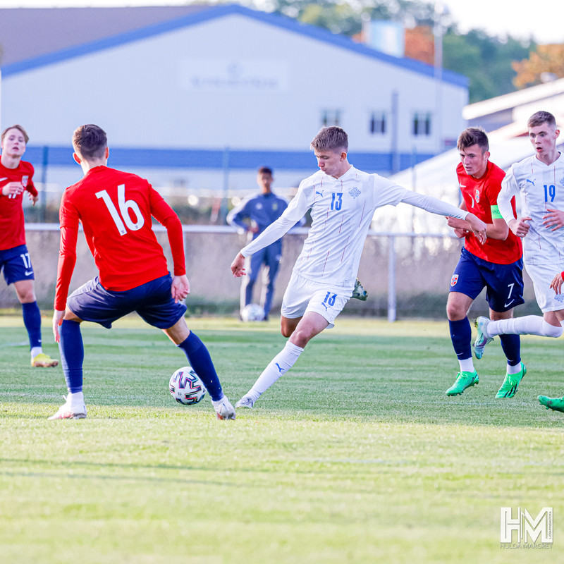 Myndaveisla: U19 vann Noreg í vikunni