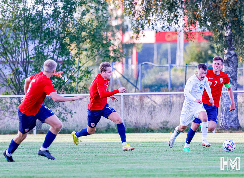 Myndaveisla: U19 vann Noreg í vikunni