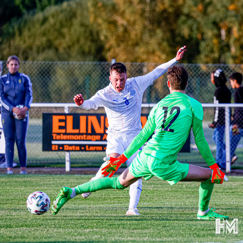 Myndaveisla: U19 vann Noreg í vikunni