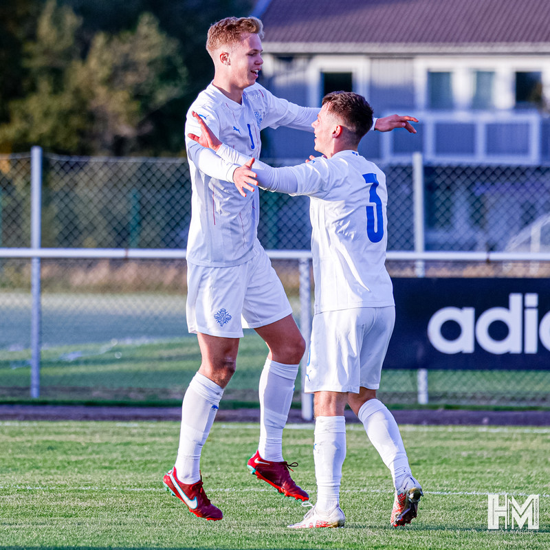 Myndaveisla: U19 vann Noreg í vikunni