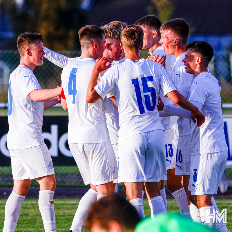 Myndaveisla: U19 vann Noreg í vikunni