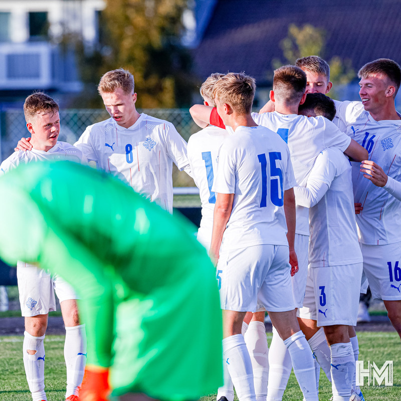 Myndaveisla: U19 vann Noreg í vikunni