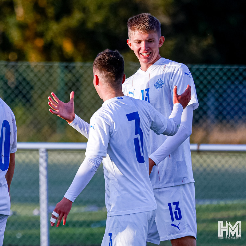 Myndaveisla: U19 vann Noreg í vikunni
