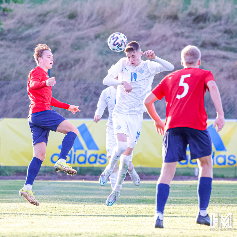 Myndaveisla: U19 vann Noreg í vikunni