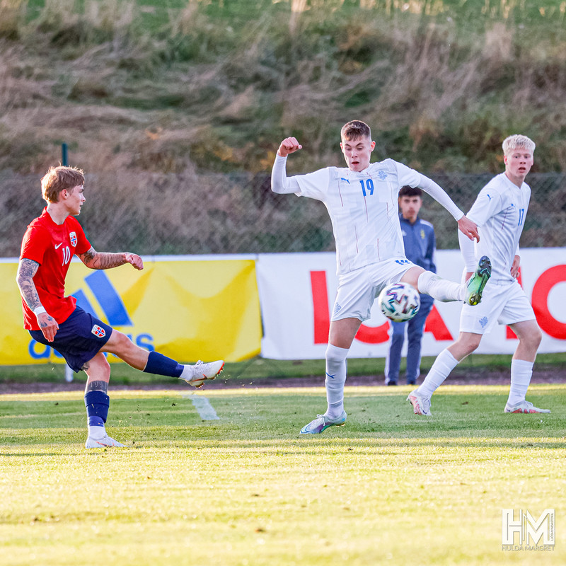 Myndaveisla: U19 vann Noreg í vikunni