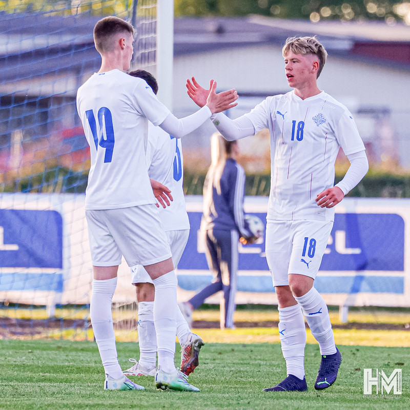 Myndaveisla: U19 vann Noreg í vikunni