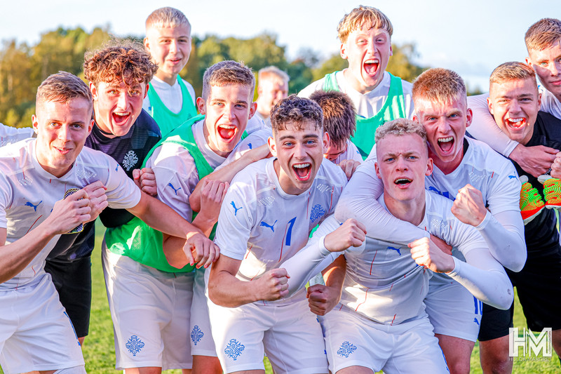 Myndaveisla: U19 vann Noreg í vikunni
