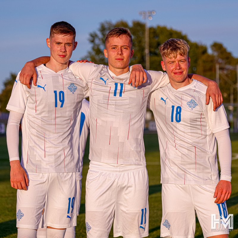 Myndaveisla: U19 vann Noreg í vikunni