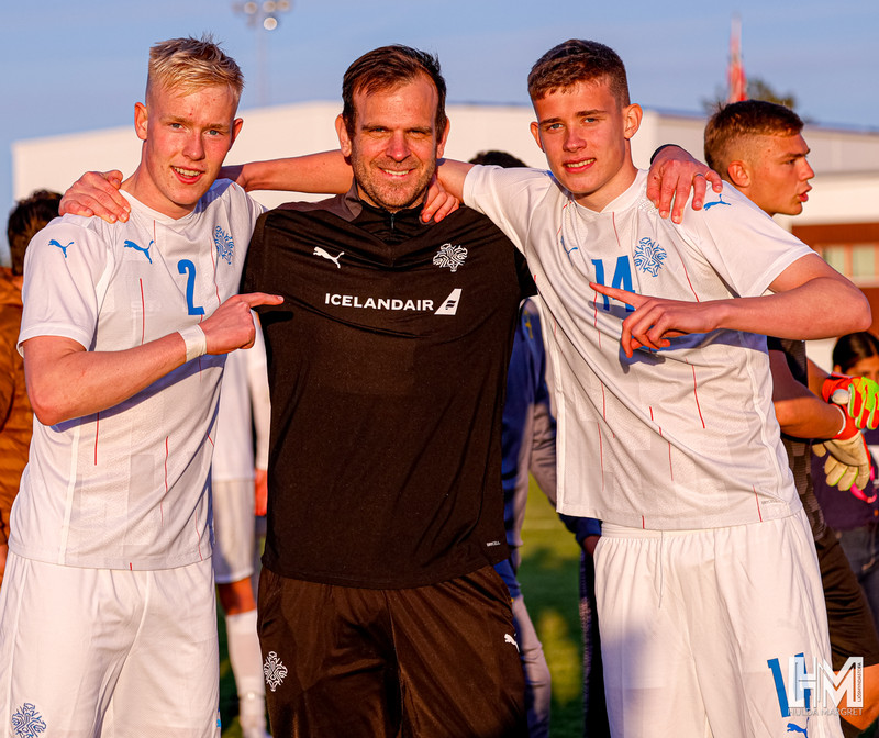 Myndaveisla: U19 vann Noreg í vikunni