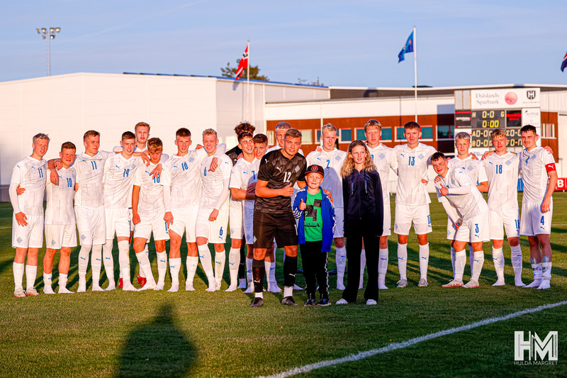 Myndaveisla: U19 vann Noreg í vikunni
