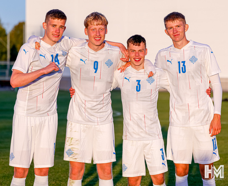 Myndaveisla: U19 vann Noreg í vikunni