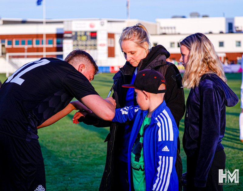 Myndaveisla: U19 vann Noreg í vikunni